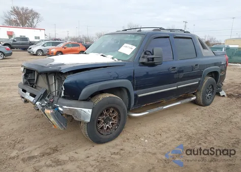 2004 Chevrolet Avalanche 1500 z USA, uszkodzony, nr VIN 3GNEK12T84G343452